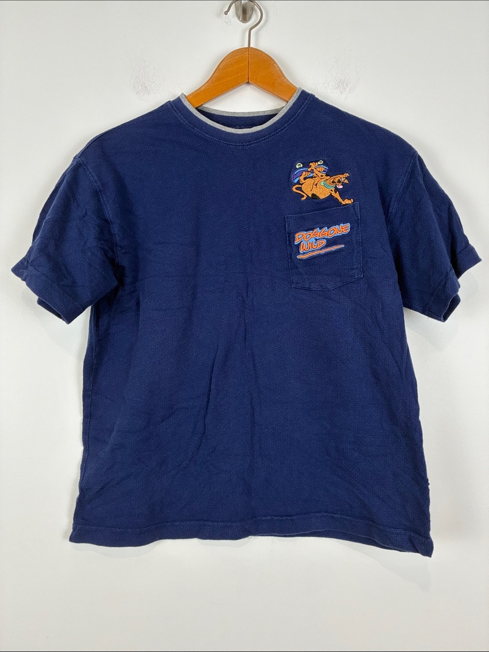 Scooby Doo Kids XL 14/6 (True L/12) Warner Bros. Navy Tee